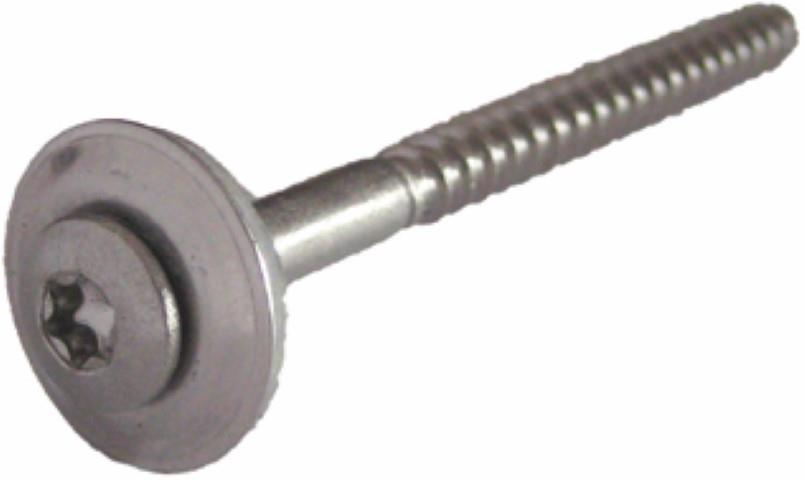 Spenglerschraube Edelstahl blank