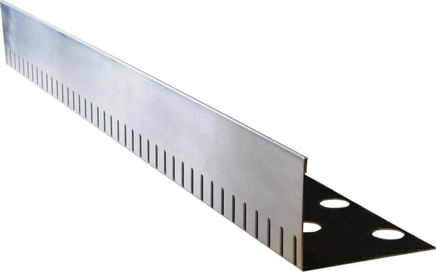 Kiesfangleiste Aluminium 